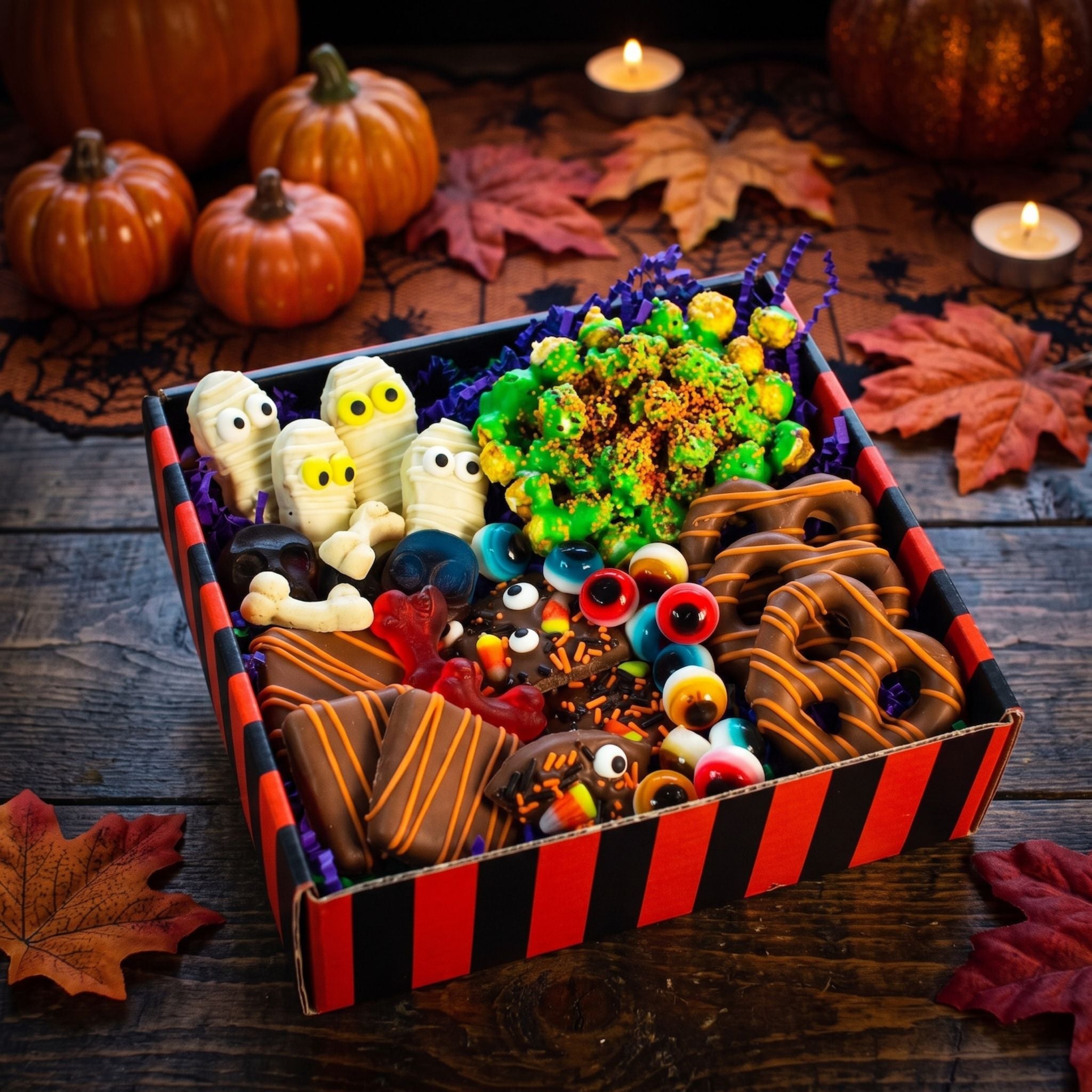 Sugar Plum Chocolates Gift Box Halloween Candy 