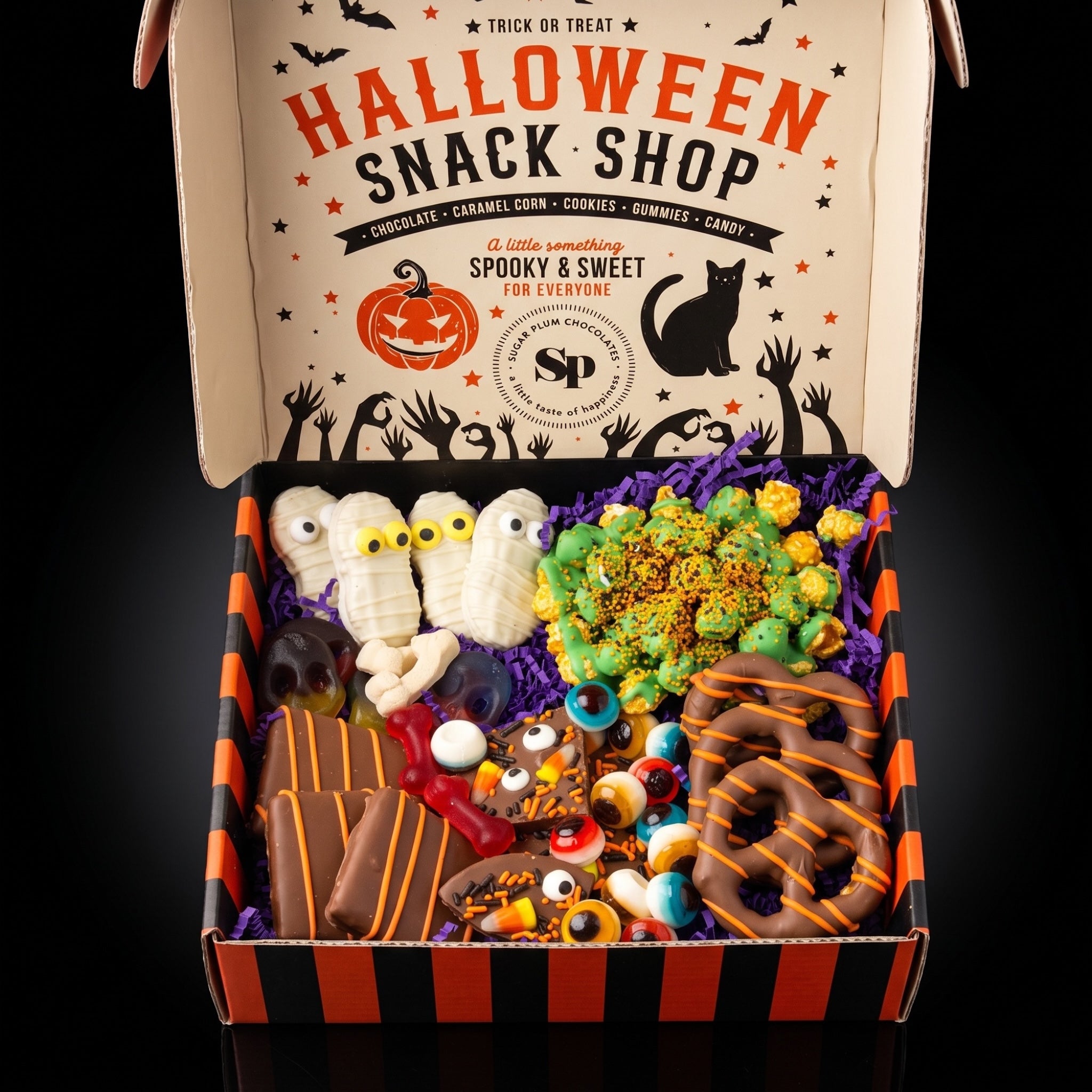 Sugar Plum 2026 Halloween Bakery Box of Chocolates 