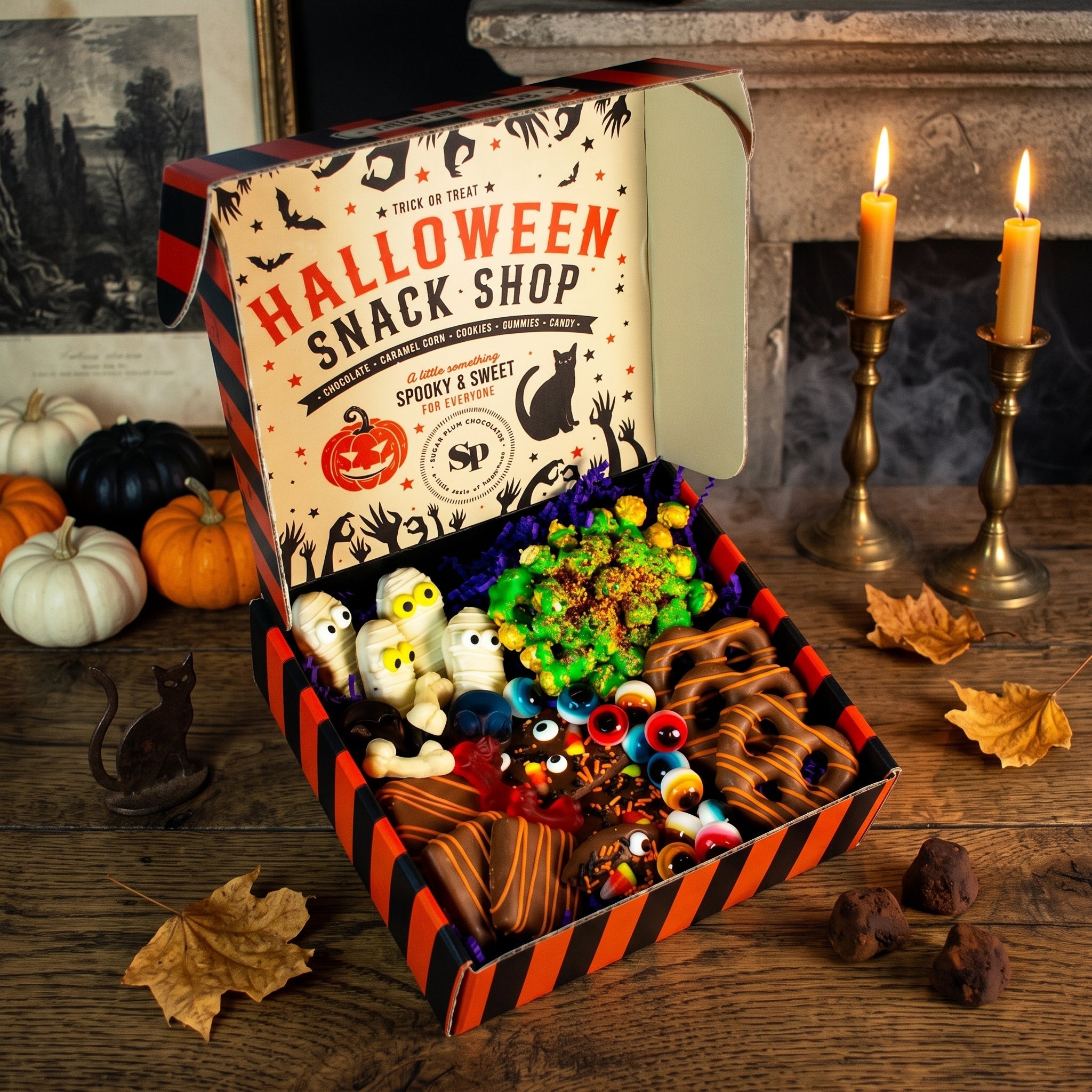 Sugar Plum Chocolates Halloween Gift Box 