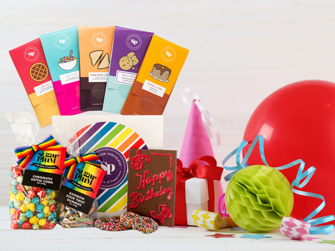 Sugar Plum Chocolates Deluxe Happy Birthday Gift Box 