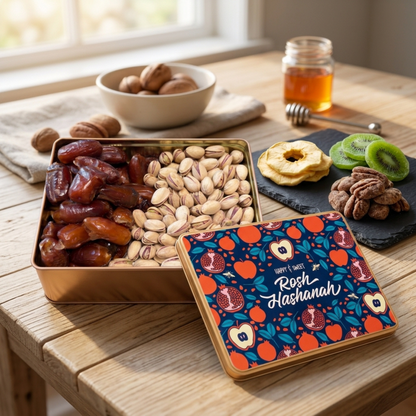 Sugar Plum Chocolates Rosh Hashanah Sweet Harvest Gift Tin