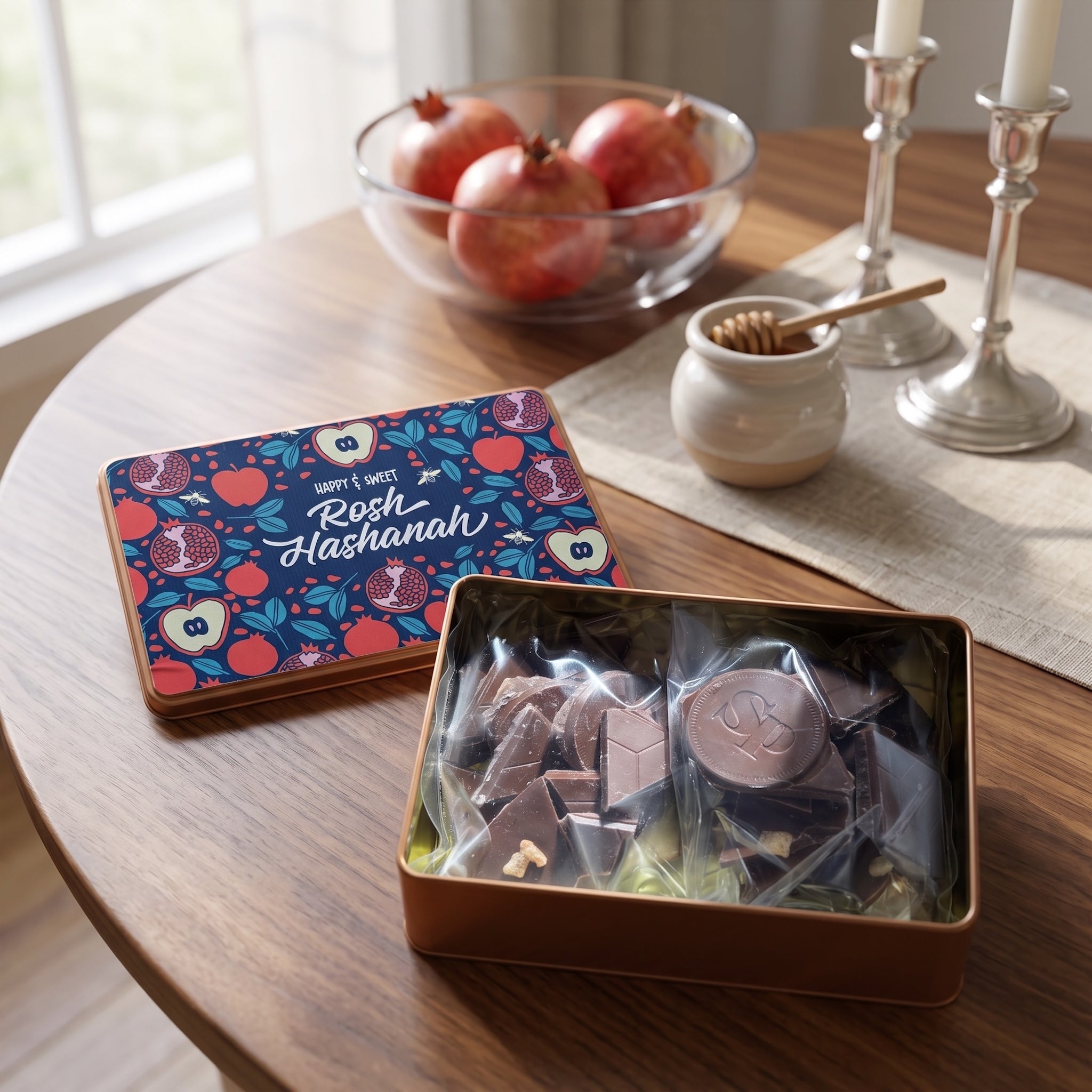 Rosh Hashanah Apple Pie Milk Chocolate Gift 