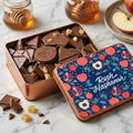 Happy & Sweet Rosh Hashanah Apple Pie Milk Chocolate Bark Gift Tin