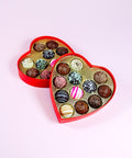 24 Valentines Day Heart Truffles 