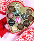2 Dozen Valentine's Day Heart Truffles 