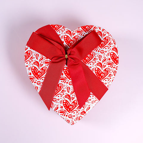 Heart Shaped Gift Box Valentines Day Truffles