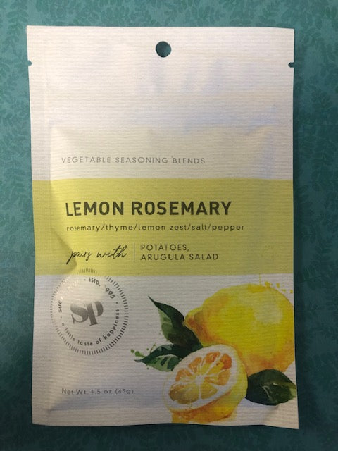 Lemon Rosemary Vegetable Seasoning Blends - 5 Pack