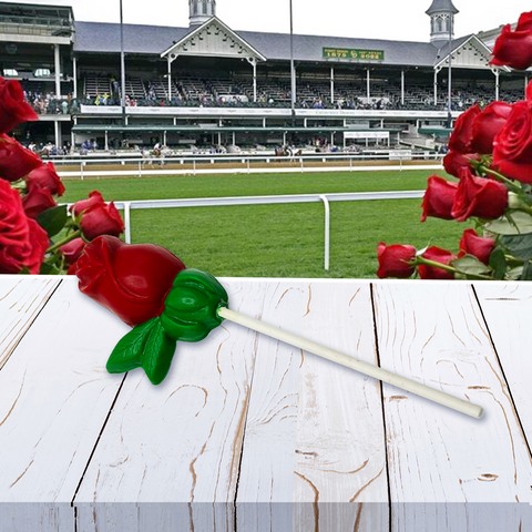 Kentucky Derby Rose Lollipop 