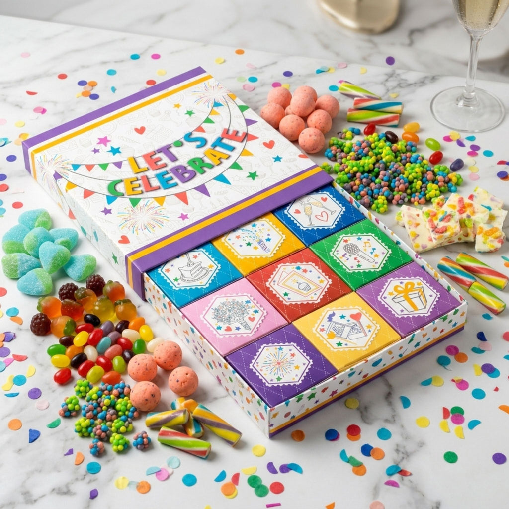Lets Celebrate Candy Gift Box Birthday Present