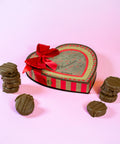 Milk Chocolate Valentines Day Cookies Heart Box