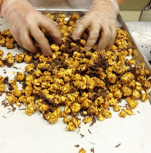 Milk Chocolate Caramel Crunch Popcorn photo