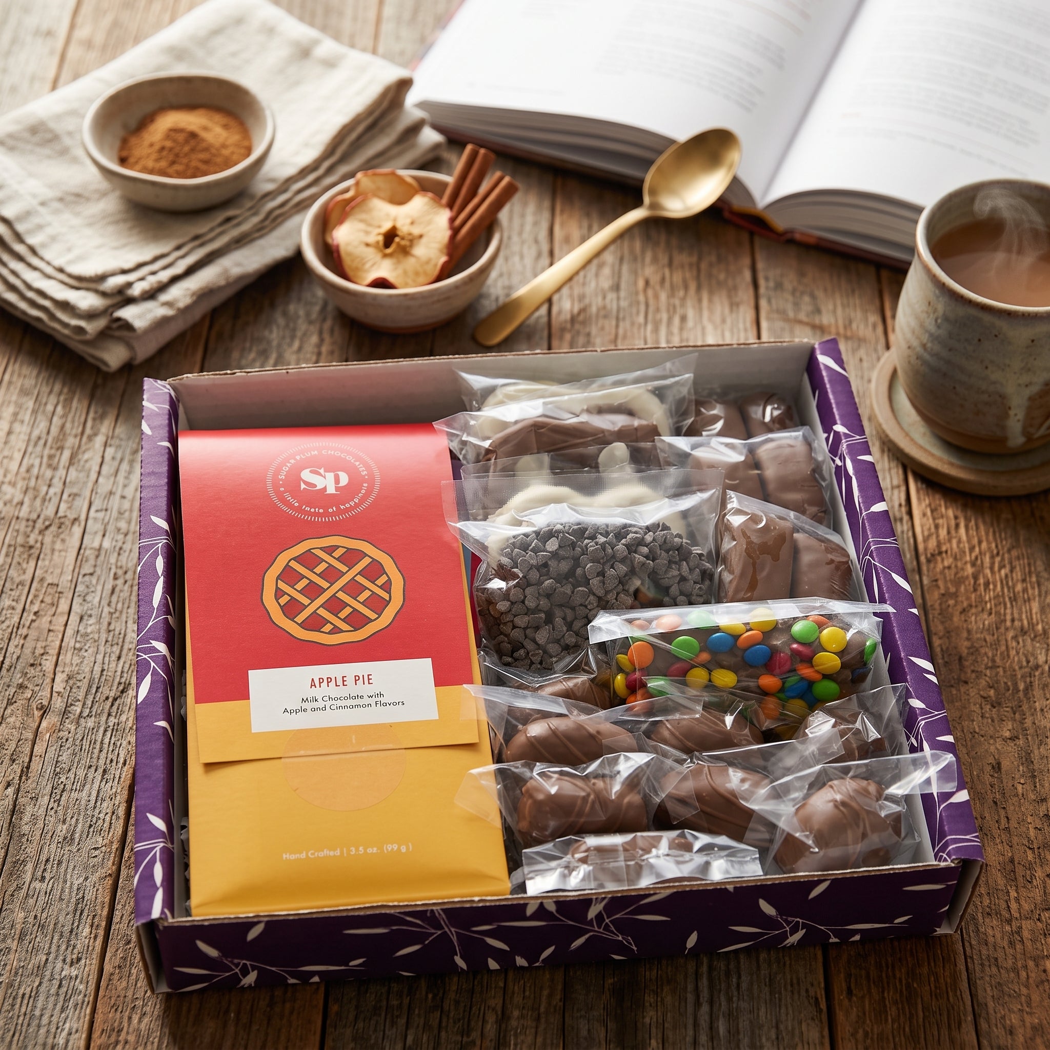 Sugar Plum Nostalgic Candy Box of Chocolates