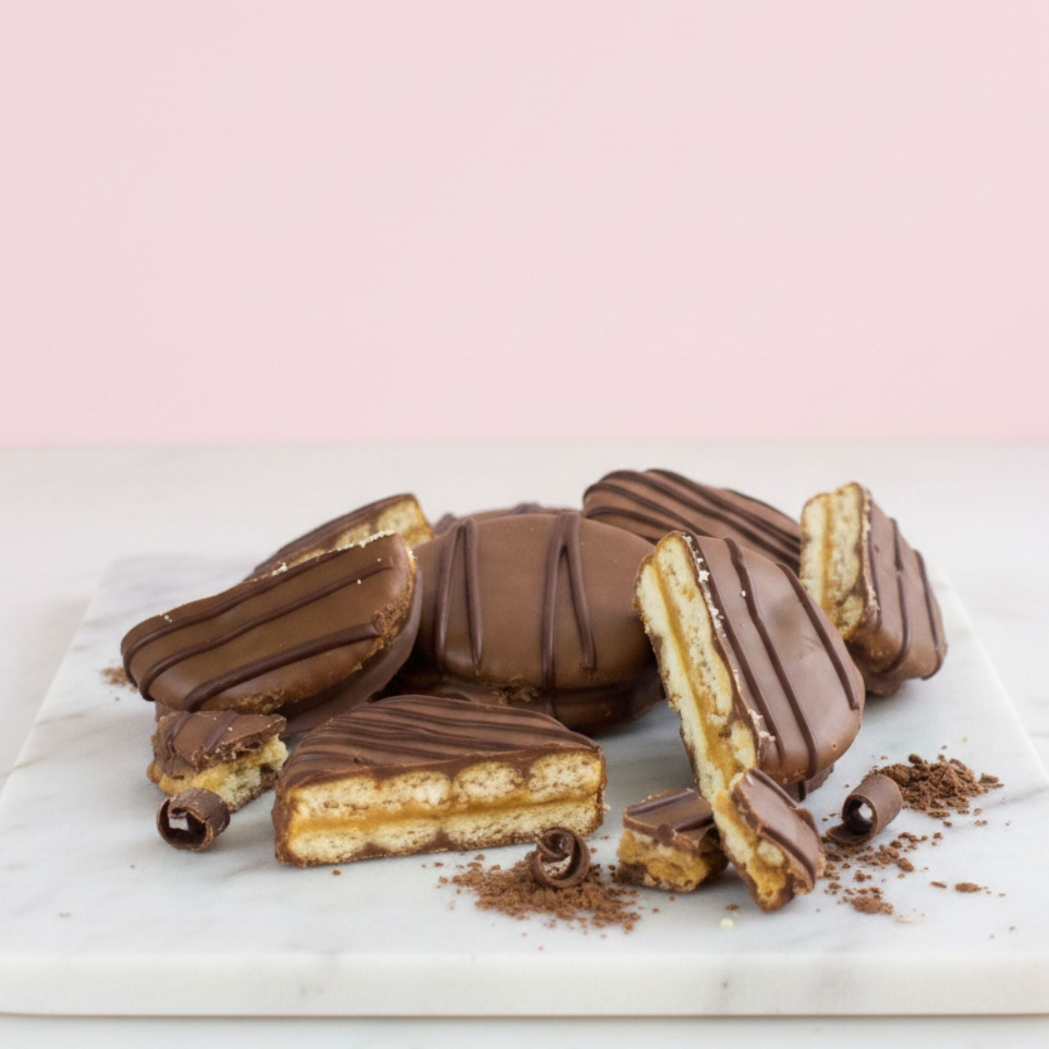 Sugar Plum Milk Chocolate Peanut Butter Cookies 