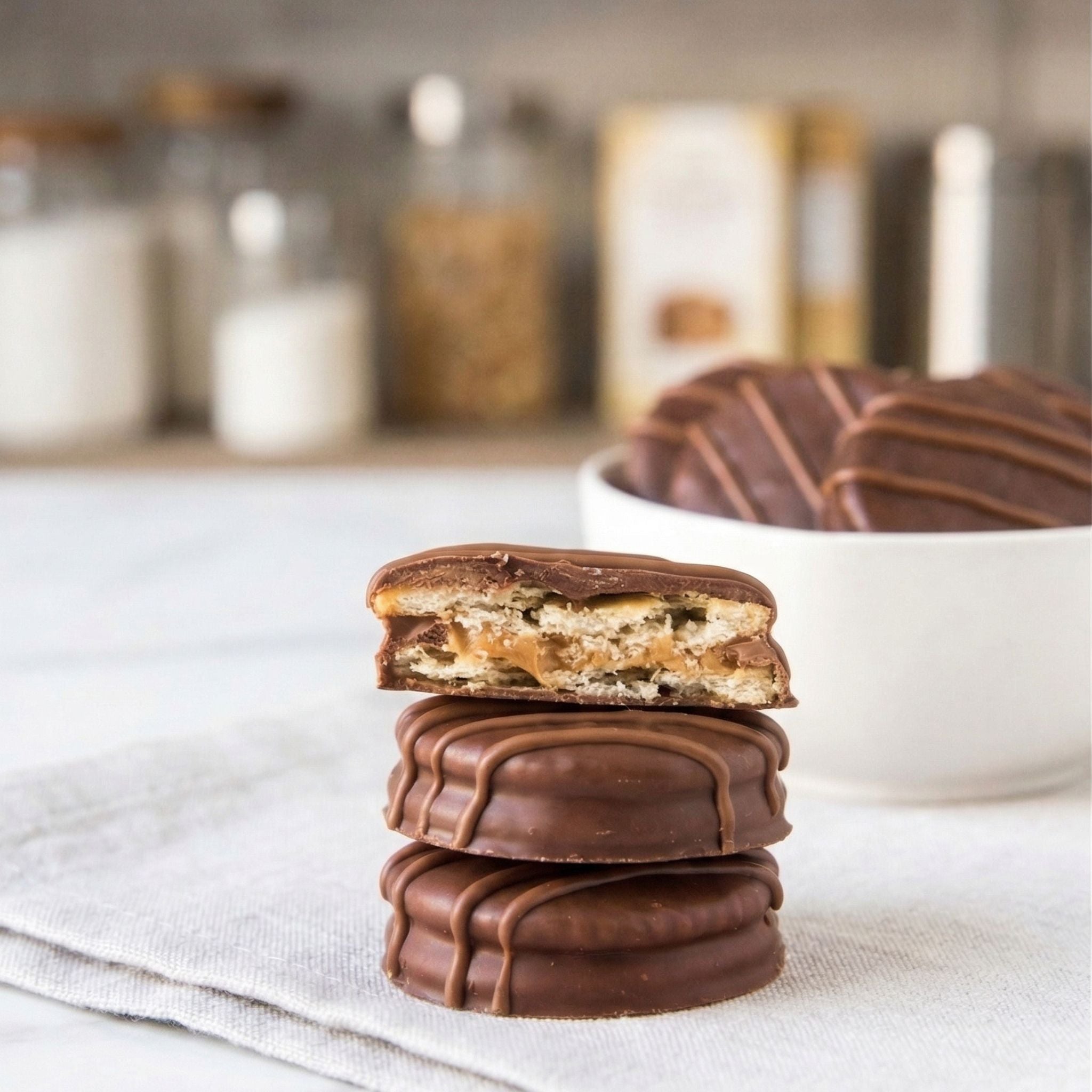 Sugar Plum Chocolate Peanut Butter Cookies 