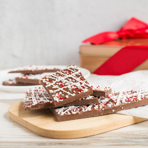 Milk Chocolate Peppermint Bark