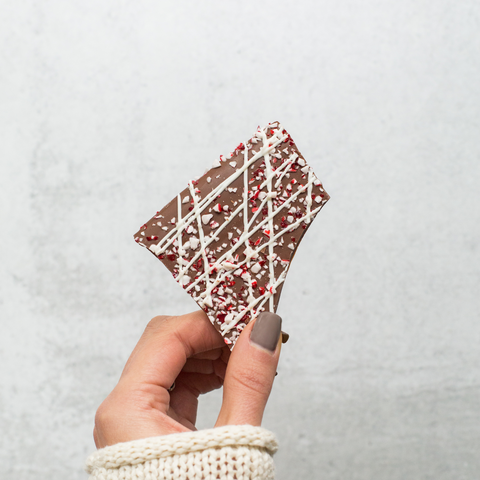 Sugar Plum Milk Chocolate Peppermint Bark