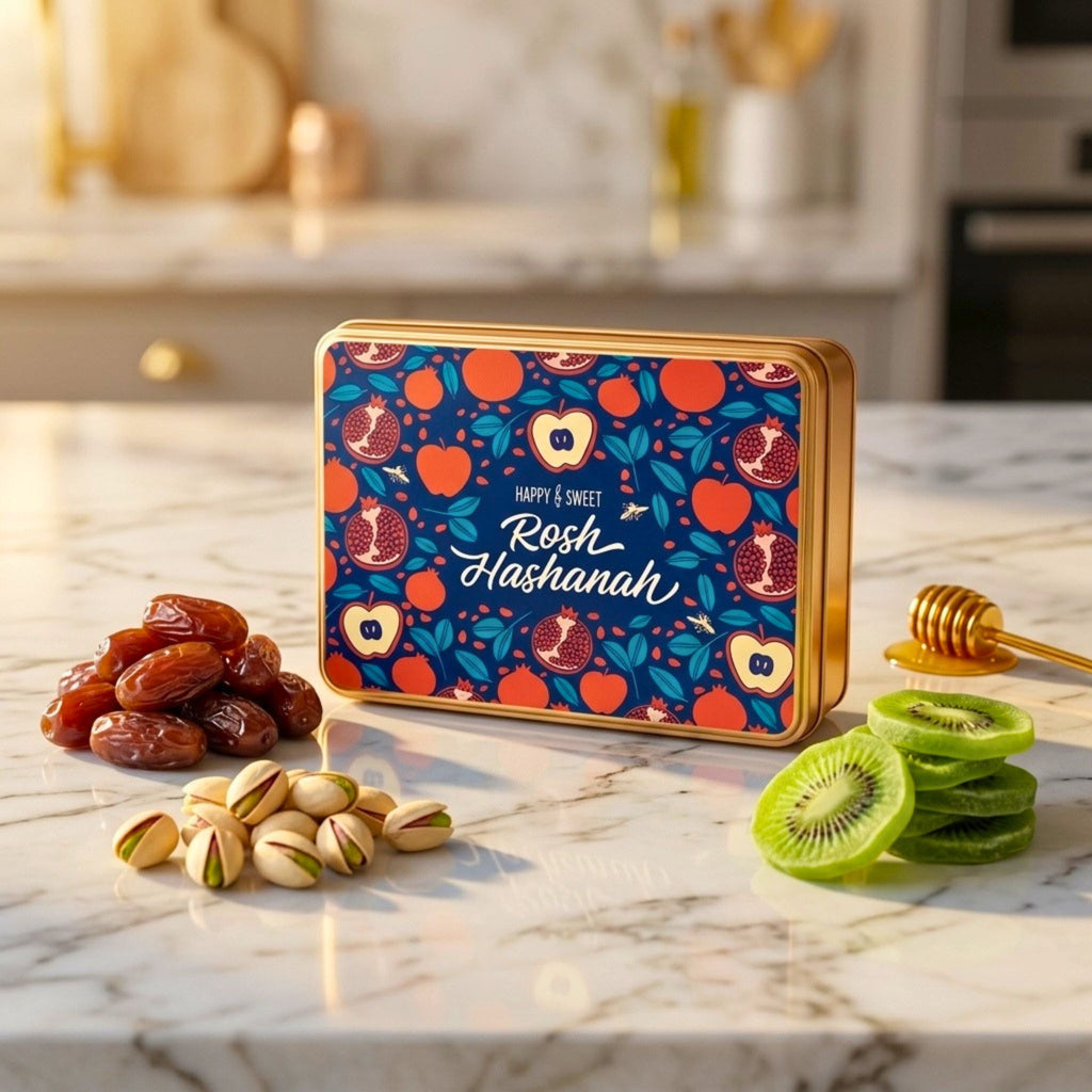 Sugar Plum Chocolates Rosh Hashanah Sweet Harvest Gift Tin