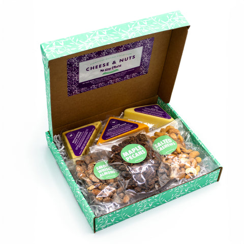 Signature Cheese & Nuts Box – Gourmet Pairings for Charcuterie & Wine