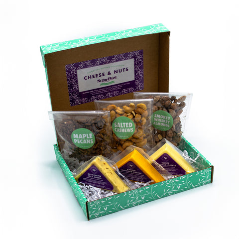 Signature Cheese & Nuts Box – Gourmet Pairings for Charcuterie & Wine