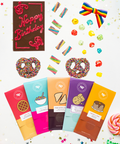10 Chocolates and Snacks in Deluxe Happy Birthday Gift Box