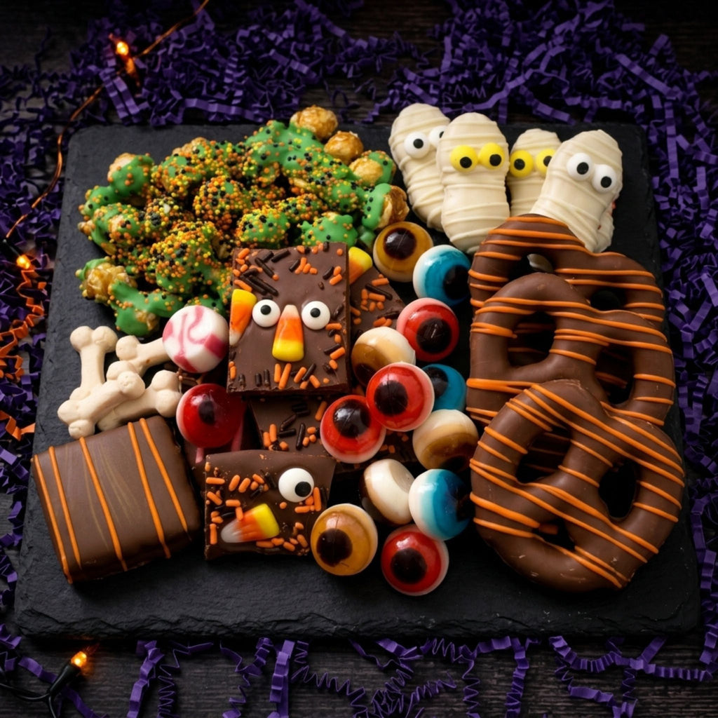 Sugar Plum Chocolates Halloween Box Trick or Treat Candy