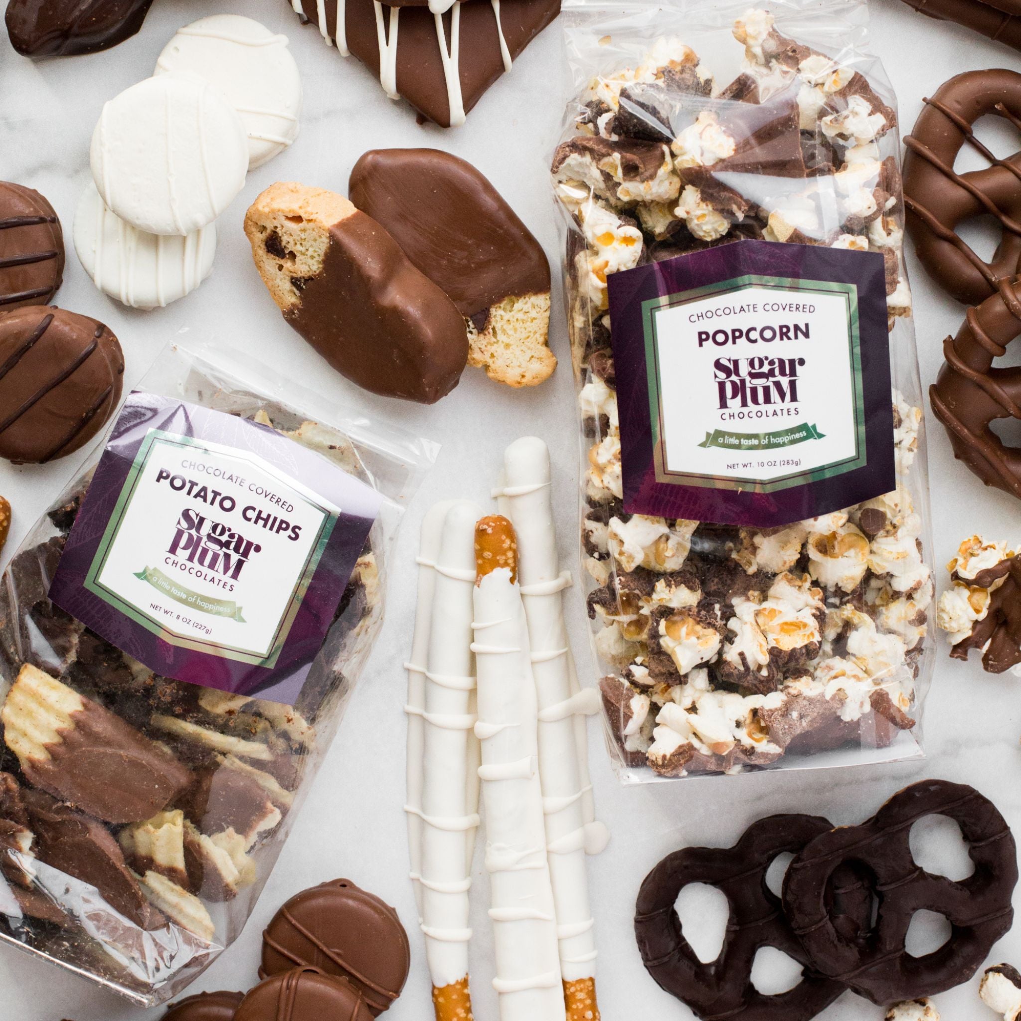 Double Decadence Box Chocolate Snacks
