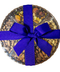 Vegan Nut Medley Gift Tray – Healthy Gourmet Snack Assortment by Sugar Plum | Reusable Tray & Vegan-Friendly Gift