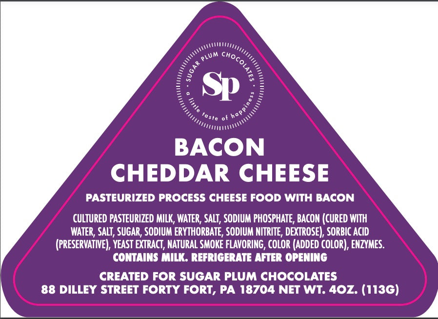 Sugar Plum Bacon Cheddar Cheese 