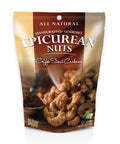 Sugar Plum Epicurean Coffee Stout Cashews 4 oz pack with premium roasted nuts and Irish stout blend.