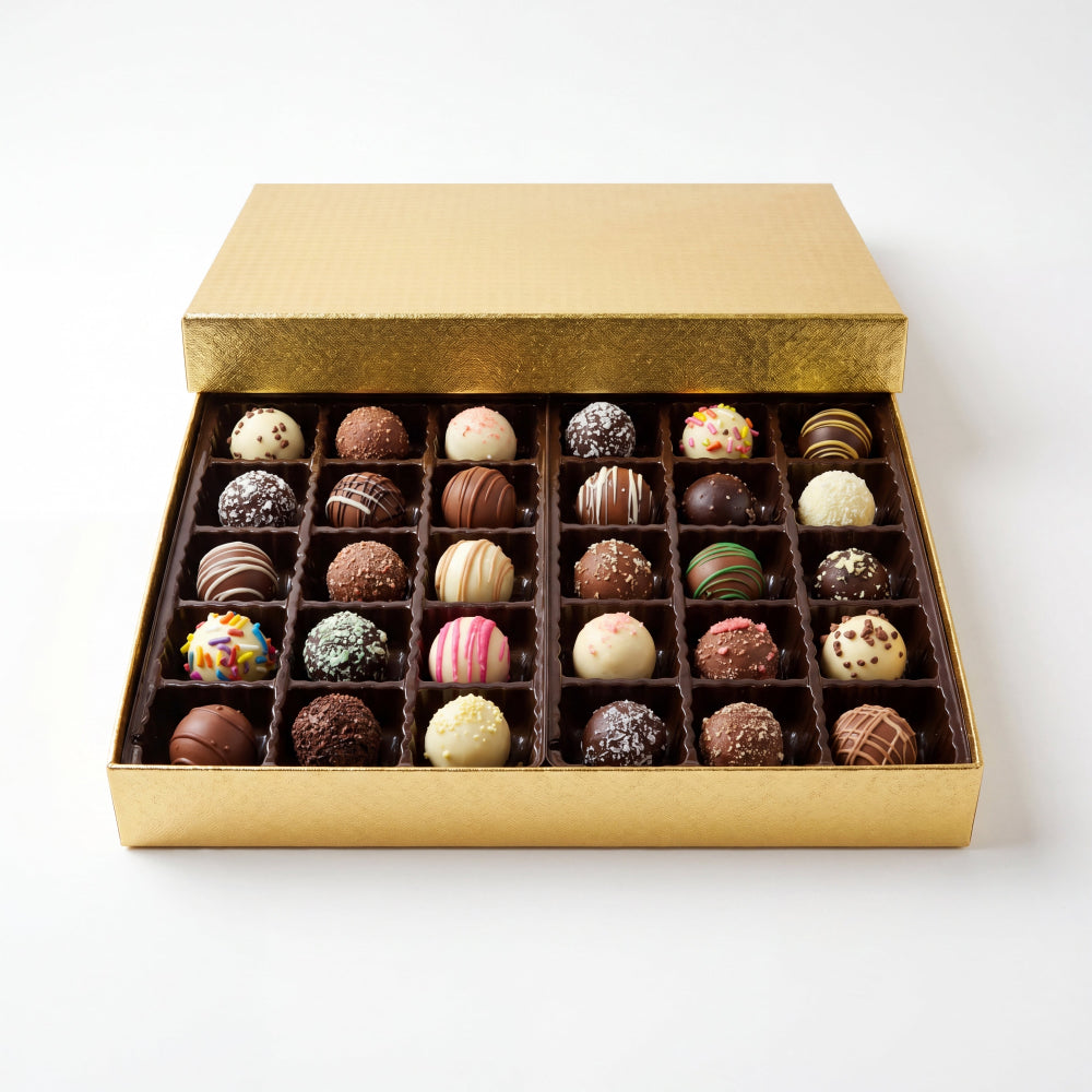 Assorted Truffles 1/2 lb Gift Box of Chocolates