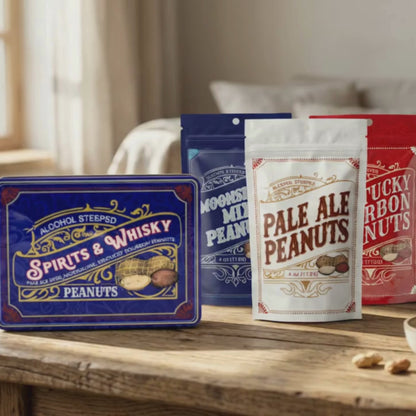 Spirit and Whiskey Peanuts Gift Tin Video