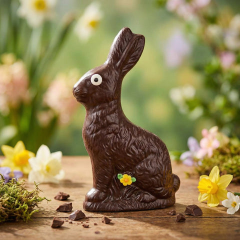 Dark Chocolate Half-Pound Premium Chocolate Easter Bunny