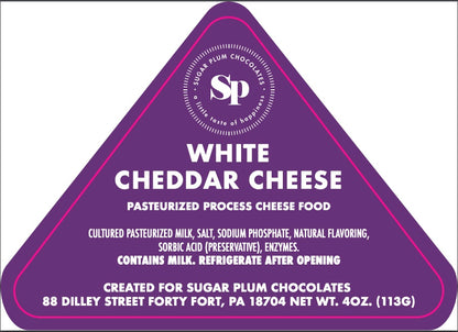Sugar Plum Chocolates White Cheddar Cheese 
