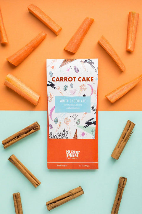 Sugar Plum White Chocolate Carrot Cake Bar photo