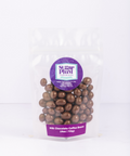 Milk Chocolate Coffee Beans packed in a stand up pouch with zip lock.
