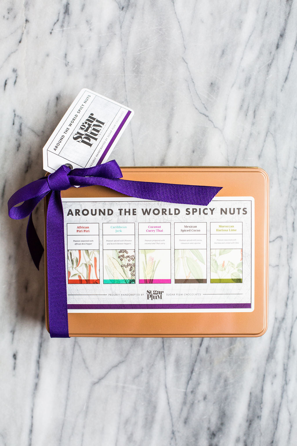 Around The World Spicy Nut Sampler Gift photo