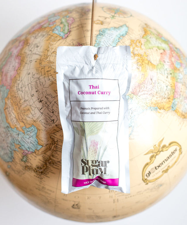 Around The World Spicy Nut Sampler Sugar Plum Chocolates