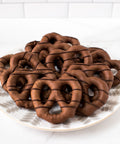Chocolate-Covered Pretzels - Box of 12 - Unique Blend - Custom Orders with milk pretzels inside. 