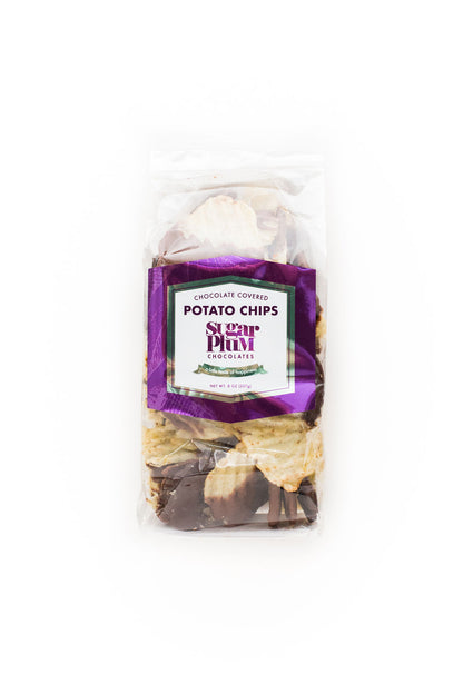 Dark and Milk Chocolate Covered Potato Chips