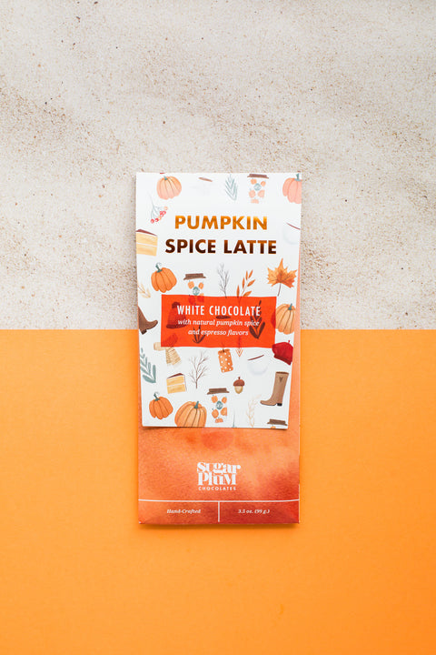 Pumpkin Spice Latte Chocolate Bars photo