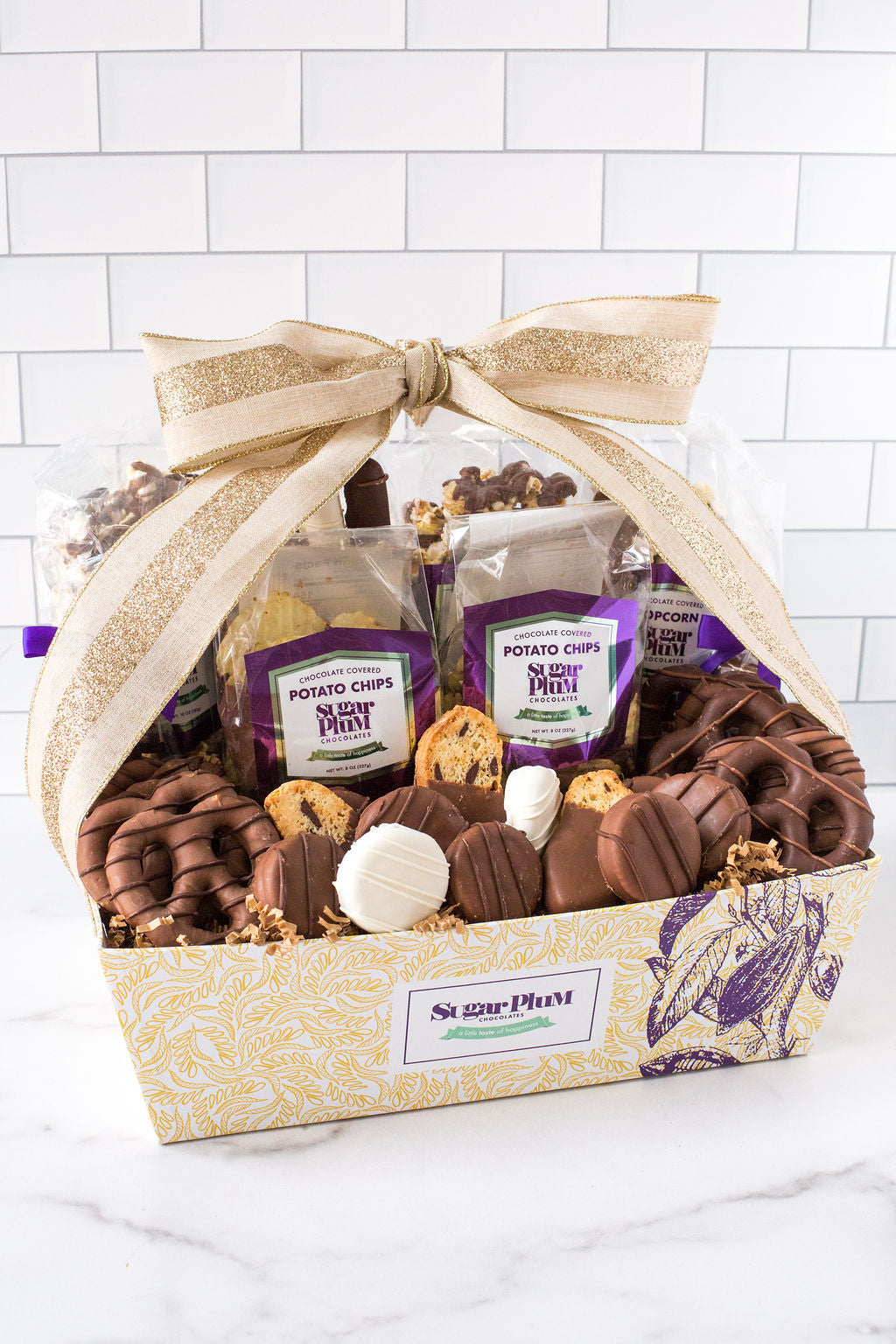 Box of Chocolate Kilimanjaro Gift Assortment - Sugar Plum Chocolates