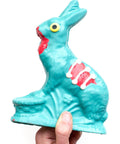 Person holding the Chocolate Zombie Bunny. 