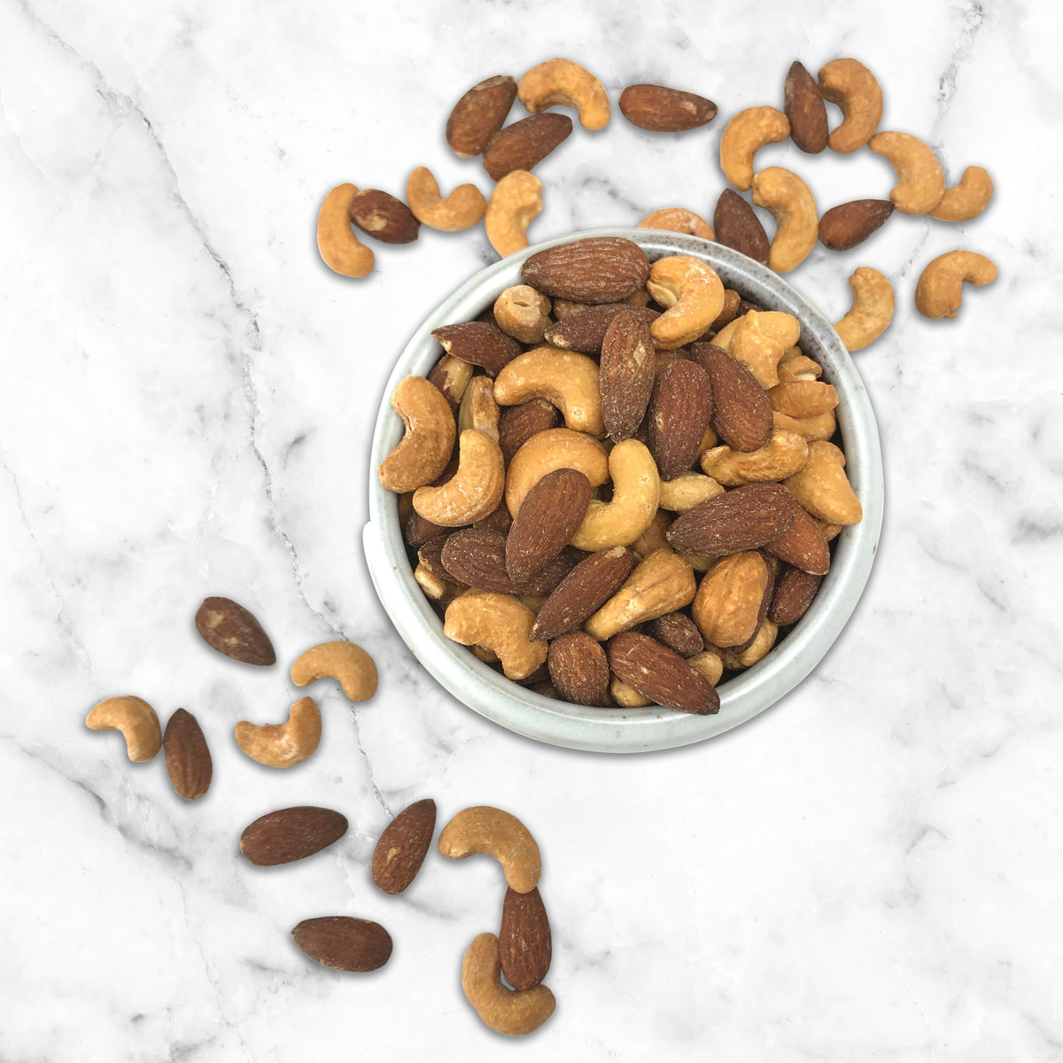 A Bowl of Signature Salted Cashew and Almonds