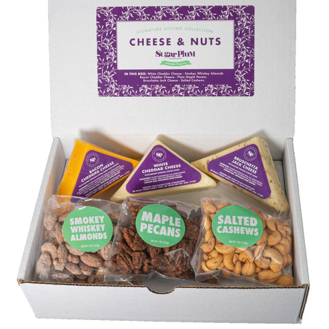 Sugar Plum Chocolates Signature Nuts and Cheese Box 