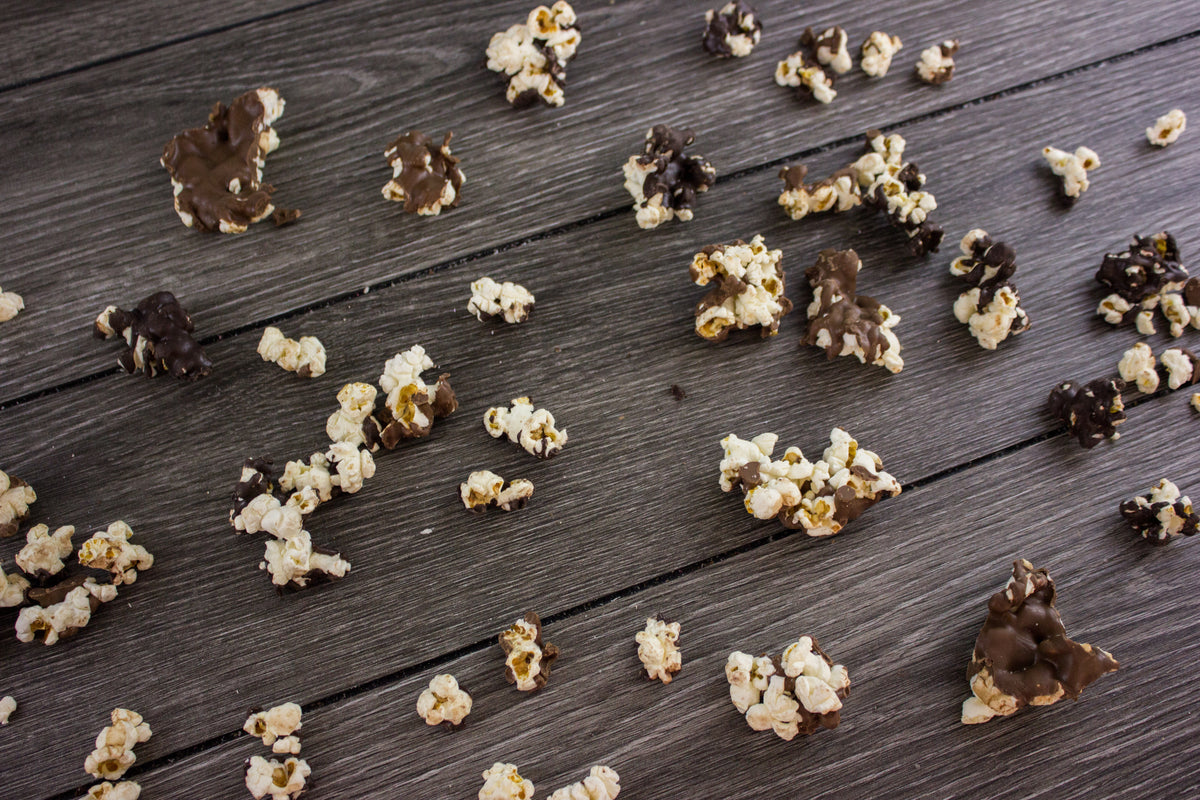 Sugar Plum gourmet Chocolate-Covered Popcorn photo