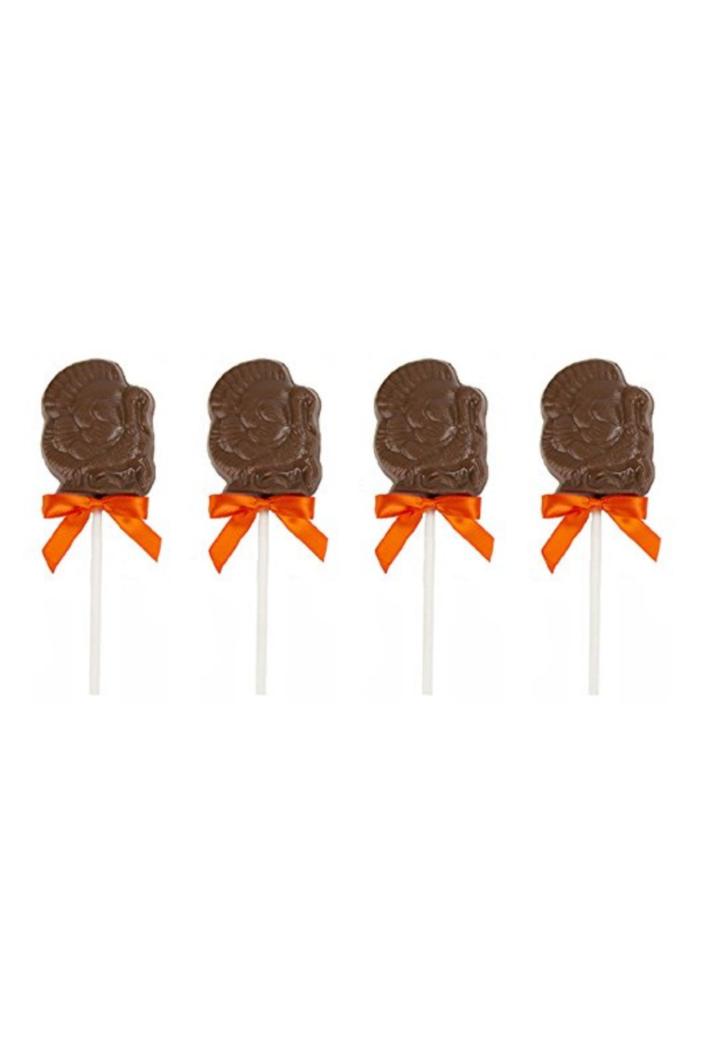 Milk Chocolate Turkey Lollipops - 4 Pack